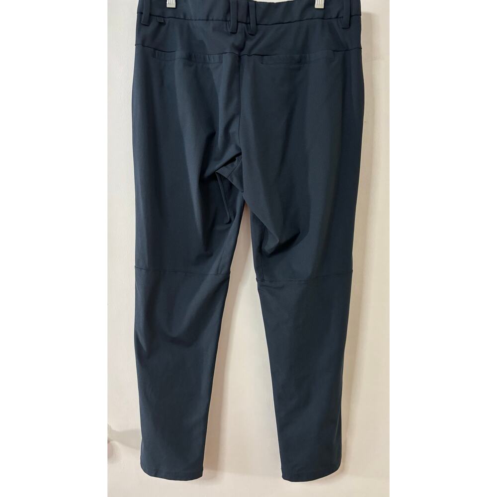 CRZ YOGA Men's 32W Golf Pants All-Day Comfy Quick Dry Lightweight Navy Blue